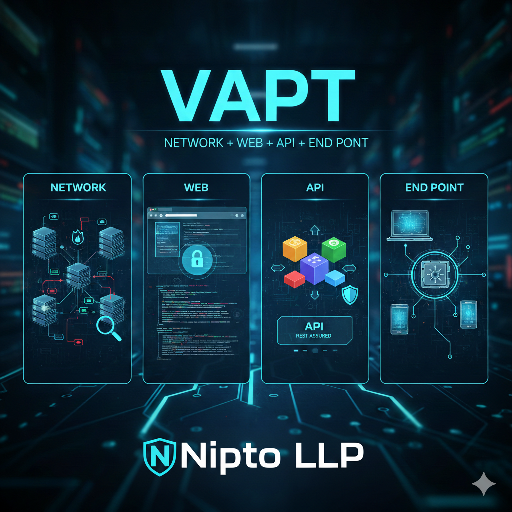 VAPT  – Network + Web + API + End Point  – Nipto LLP  – NC NWAE002