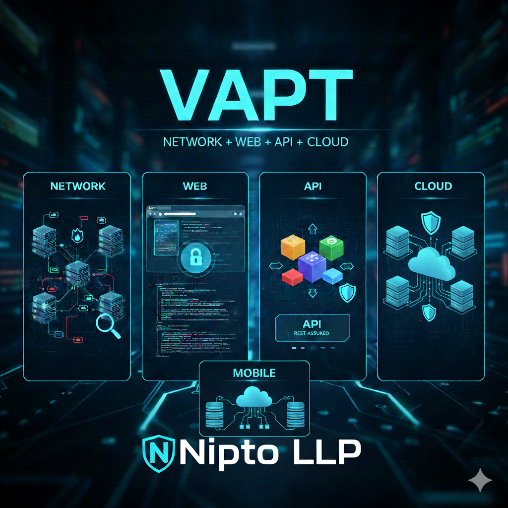 VAPT  – Network + Web + API + Cloud – Nipto LLP  – NC NWAC004
