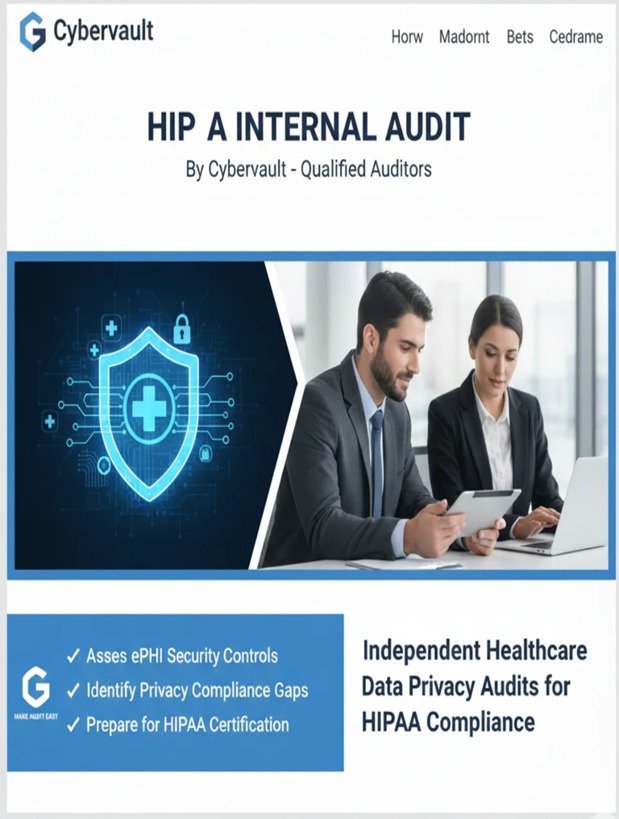 HIPAA – Internal Audit Services – Cybervault – CY601